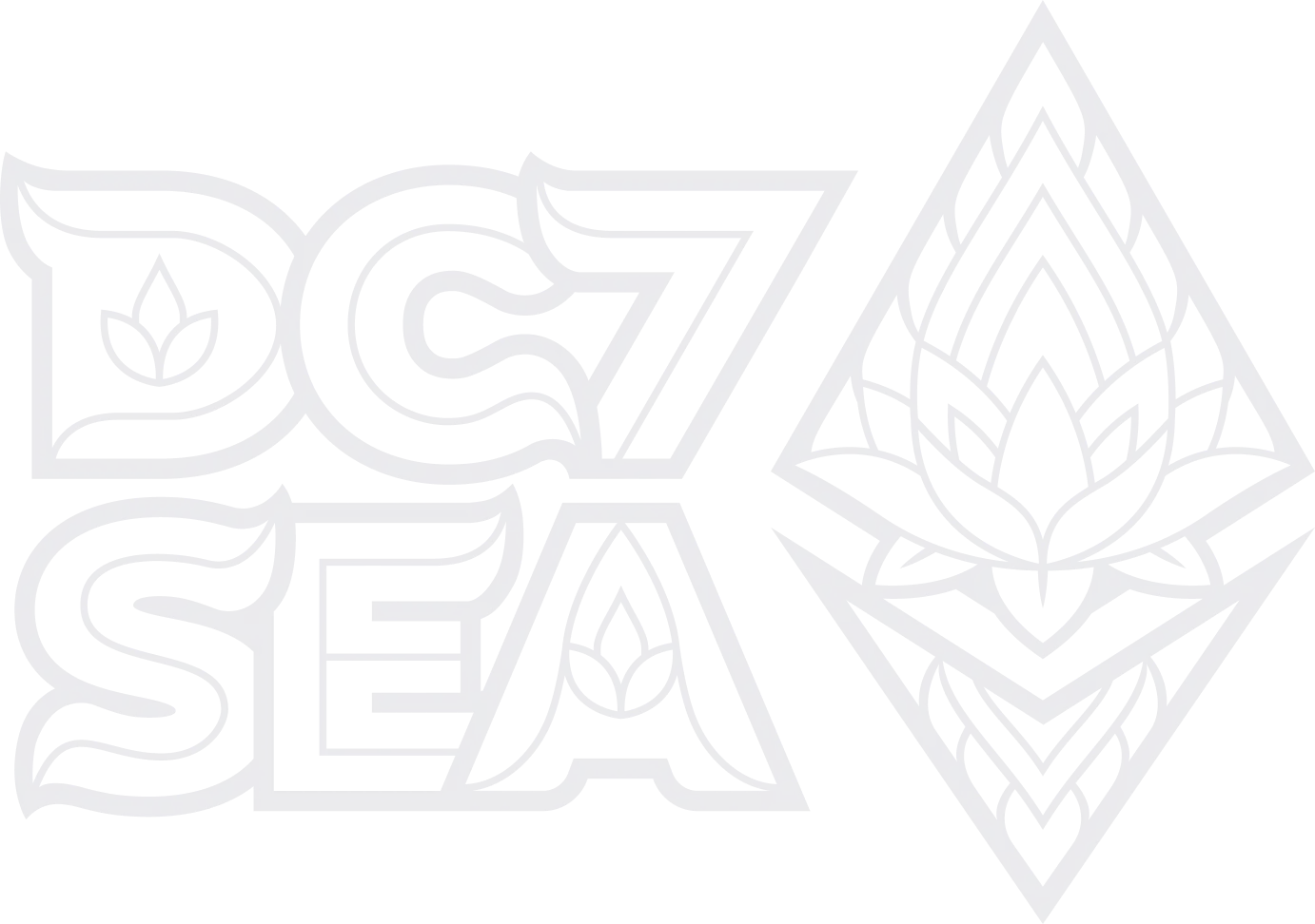 Devcon 7 logo faded in background